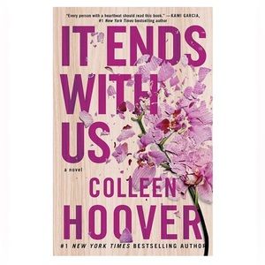 This End With Us By Colleen Hoover Paper Back Novel Fiction Romance
